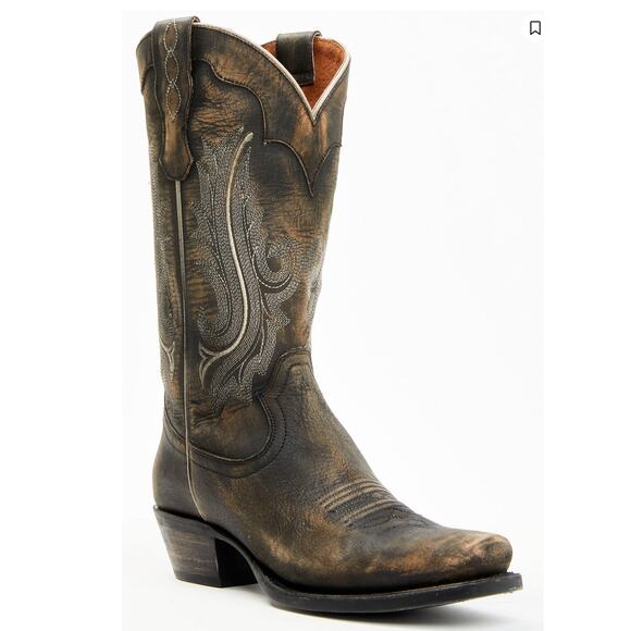 Idyllwind Women's Lawless Distressed Western Boots Black Leather Size 8 NWOB - Picture 1 of 14